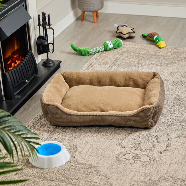 COSMO Corduroy Pet Bed Large
