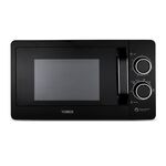 Tower 800W Black 20L Manual Microwave 