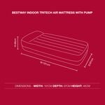 BESTWAY Indoor TriTech Air Mattress - 191x97cm