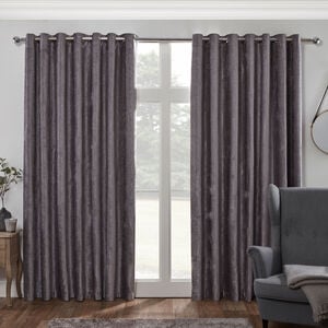BLACKOUT & THERMAL TEXTURED SLATE 66x54 Curtain