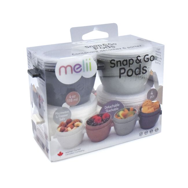 Melii Snap & Go 4 Pods -  118ml 