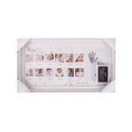 First Steps Hand/Footprint 12 Month Photo Frame