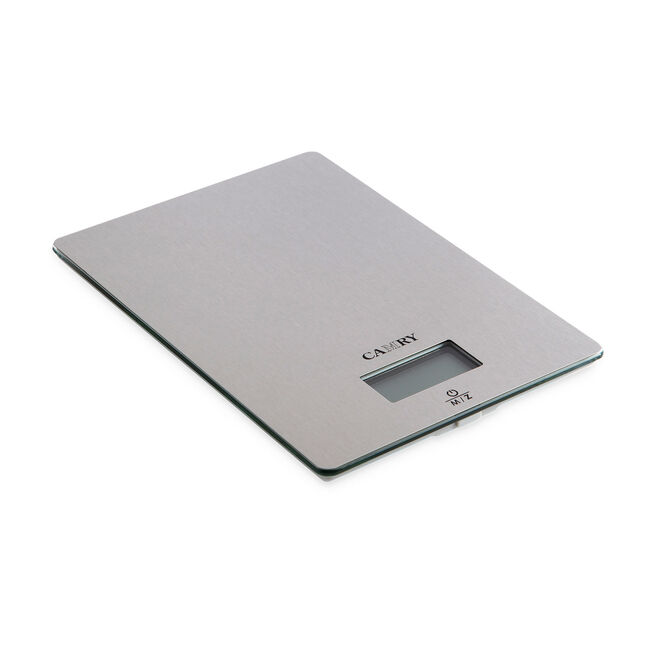 Camry S/Steel Rectangular Digital Kitchen Scale 