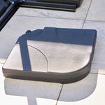 Cantilever Parasol Base Quarter Piece