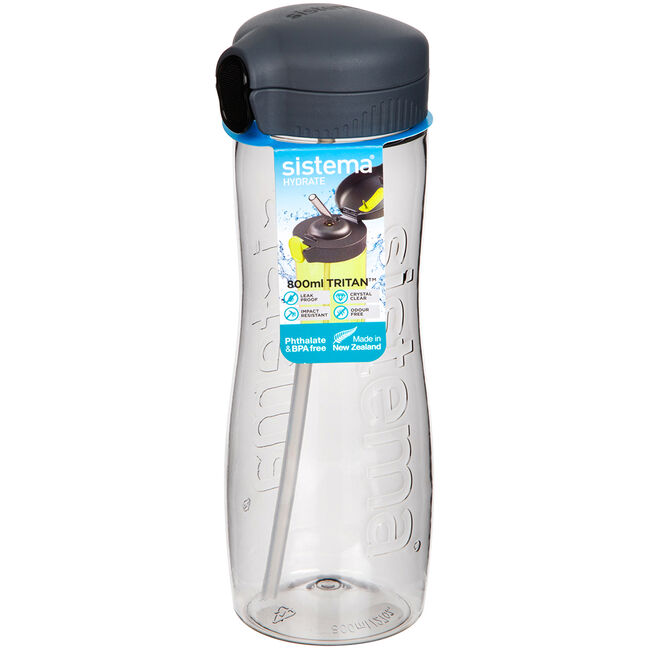 Sistema Tritan Quick Flip Water Bottle 800ml