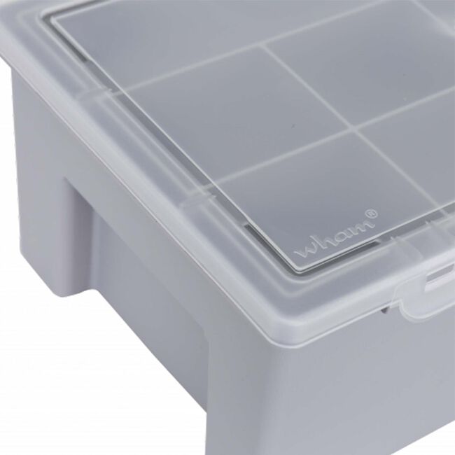 Wham Organiser Box with 8 Division Removable Tray