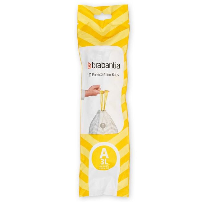 Brabantia Perfect Fit Bin Liners 3L 