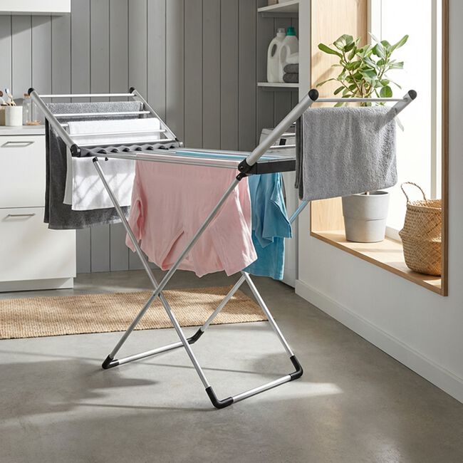 Beldray Winged Heated Clothes Airer - 12m