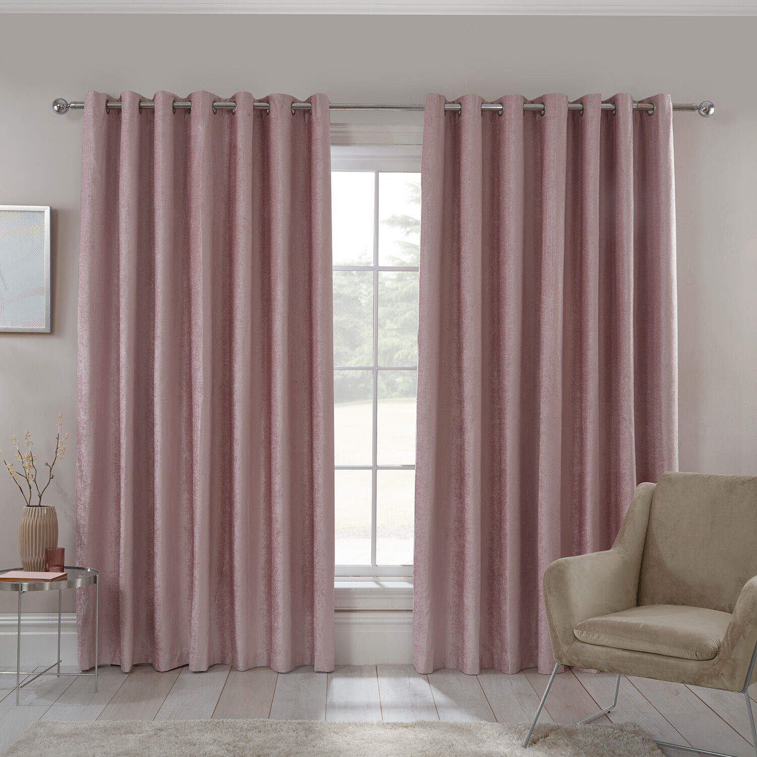 Blackout & Thermal Textured Curtains Home Store + More