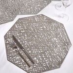 Hexagon Placemat - Silver