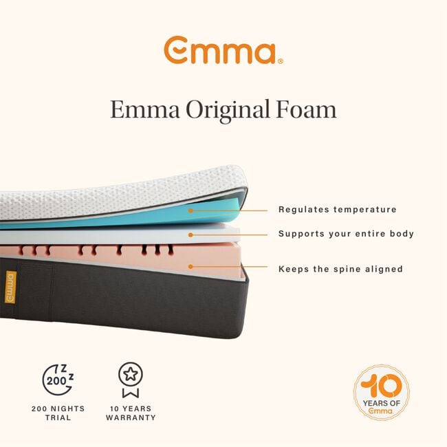 Emma Original Mattress - Super King