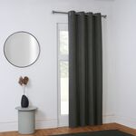 HACKNEY BLACKOUT CHARCOAL 135x240cm Curtain Panel 