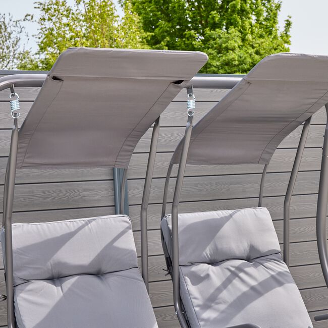Deluxe 2 Seater Garden Swing Chair