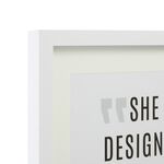 40X50CM MCINTOSH WHITE POSTER Frame