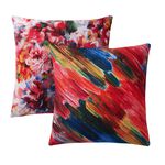 Alina Ombre Chenille Cushion 45cm  x 45cm - Multi