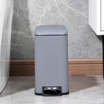 NORDHAUS GREY 5L Bathroom Bin