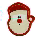 Santa Claus Cushion 38cm - Red