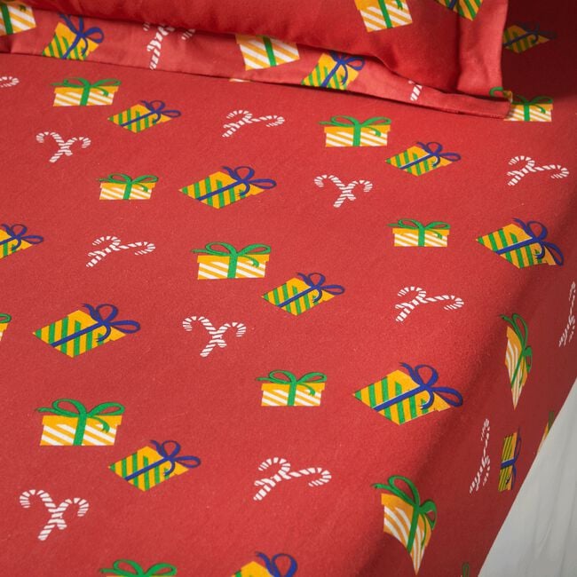 BRUSHED COTTON ELF SUIT Single Fitted Sheet