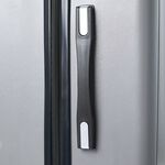 Large Lightweight Hardshell Luggage - Silver Grey