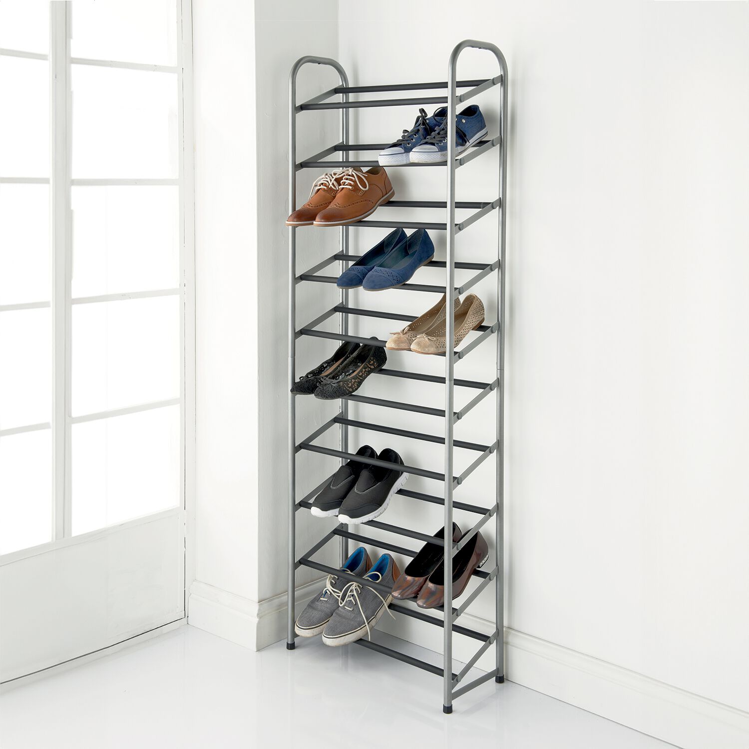 Forma 10 Tier Shoe Rack Home Store More