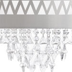 Zigzag Pattern Light Shade with Pendants