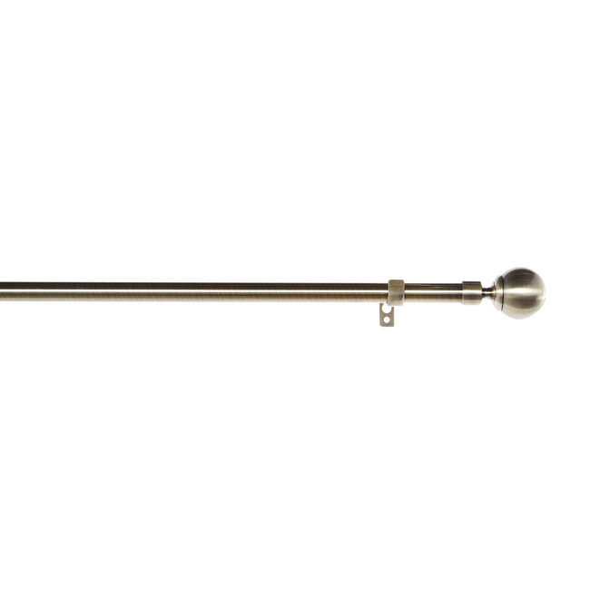 EXTENDABLE BALL 19mm 120-210cm Antique Brass