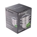 Dynamic Chef 20cm 3 Tier Food Steamer Pot Set