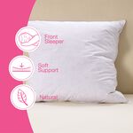 Luxe Duck Feather & Down Continental Pillow