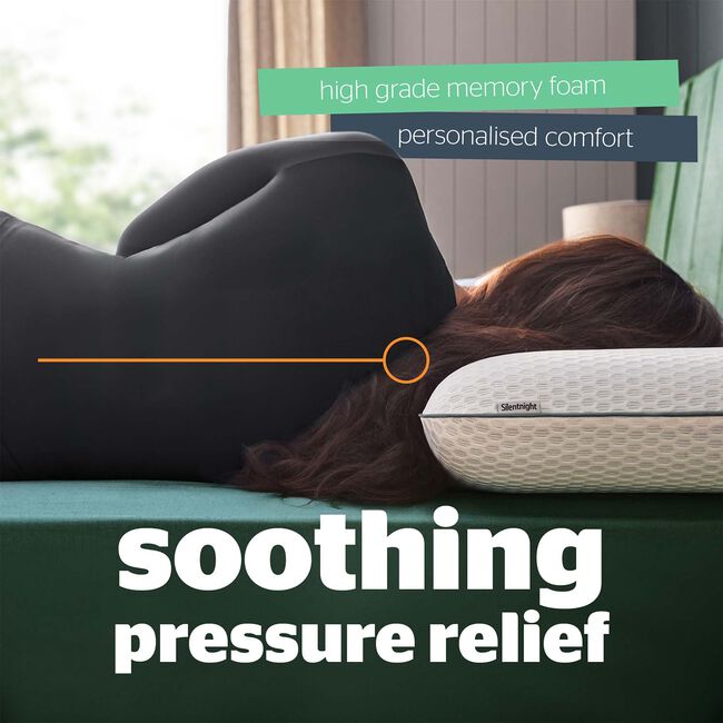 Silentnight Anti-bacterial Memory Foam Pillow