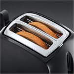 Russell Hobbs Textures Black 2 Slice Toaster