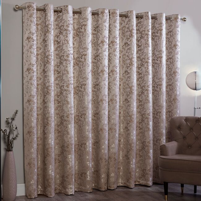 BLOSSOM NATURAL 90x90 Curtain