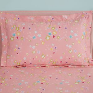 Groovy Unicorn Oxford Pillowcase Pair - Pink