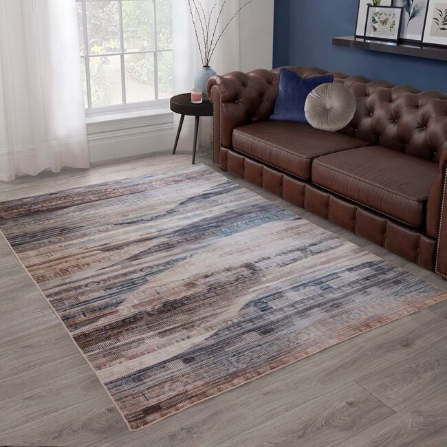 CEDARSTONE  120x170cm Washable Velvet Rug 28B