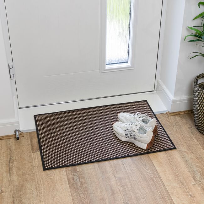 ANTARRA BLACK 50x75 Doormat