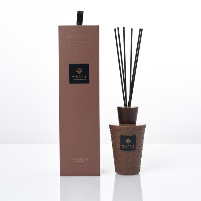 Ambianti Weave Moroccan Amber 150ml Reed Diffuser