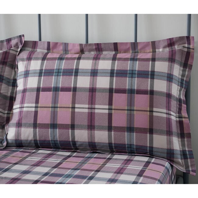 Kesia Oxford Pillowcase Pair - Berry