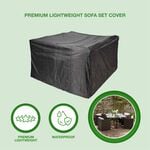 380GSM Premium Lightweight Sofa Set Cover