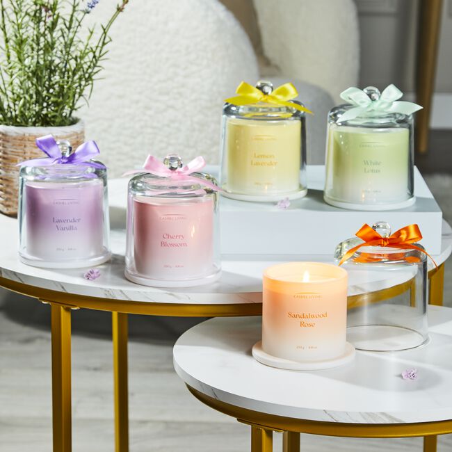 Cashel Living Lemon Lavender 250g Scented Candle