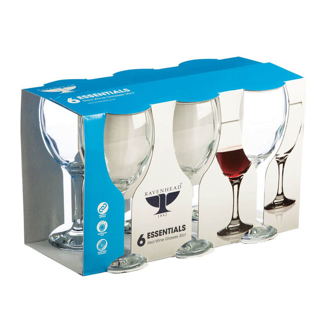 Ravenhead Essential Red Wine Glasses Set Of 6