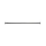 Extendable Tension Rod BR Nickel 120-210cm