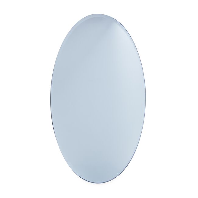 Oval Bevelled Mirror 60 x 45cm