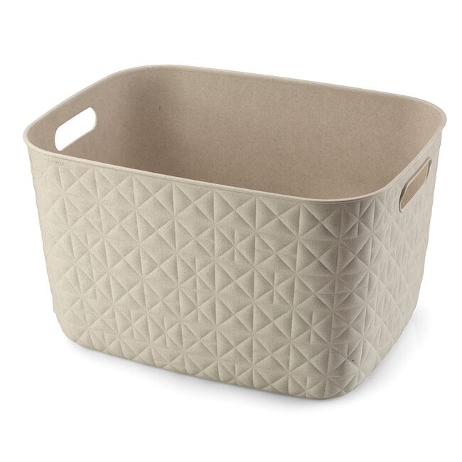 CURVER 19L CHALK White Softex Cube