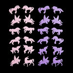 Glow In The Dark Unicorn Stick-Ons