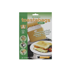 Toastabags Lite Reusable 2 Toaster Bags