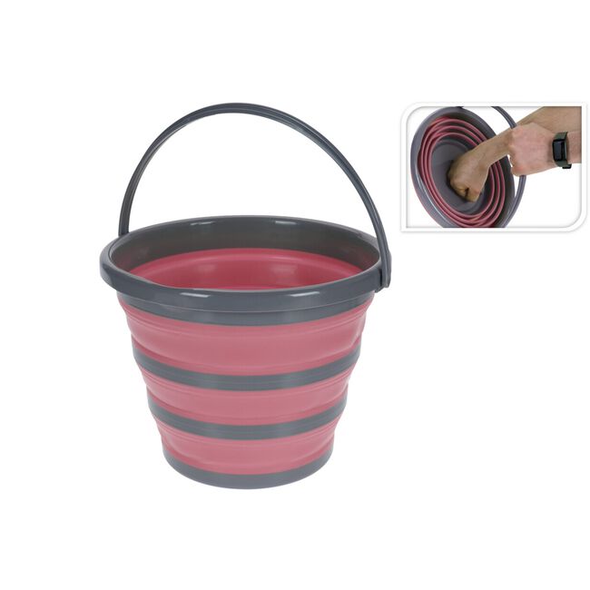 Ultra Clean Foldable Bucket 10L - Assorted Colours