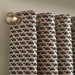 MIDNIGHT MOOD BLACK 66x54 Curtain