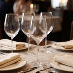 Excellent Houseware 500ml Mirage Wine Glass Set