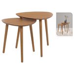 Natural Side Tables Set of 2