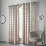 SCALLOP FAN SILVER 66x72 Curtain