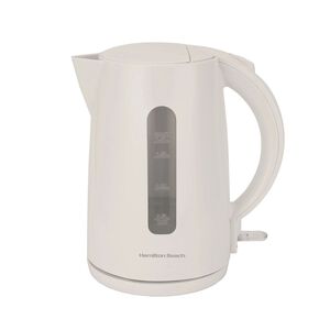 HAMILTON BEACH ESSENTIALS 1.7L WHITE Rapid Boil Kettle